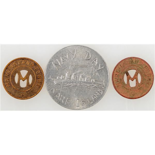 Mare Island Tokens, 3  [169979]