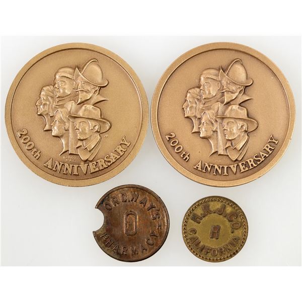 Monterey Tokens, 4  [169960]