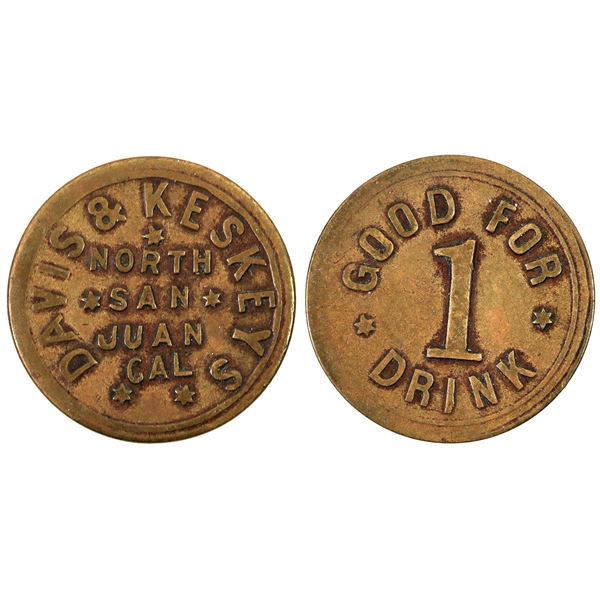 Davis & Keskeys Token, Rare  [169973]