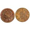 Image 2 : Flor D'Italia  & Eureka Saloon Tokens  [169087]