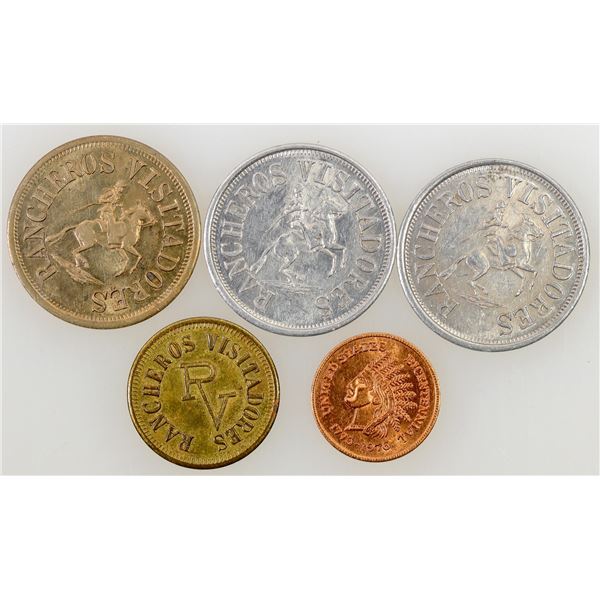 Santa Barbara Tokens, 5  [170012]