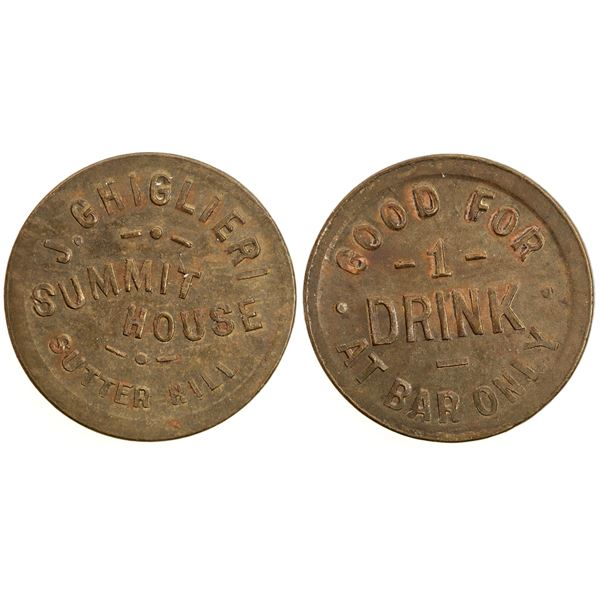 J Ghiglieri Summit House Token  [170028]