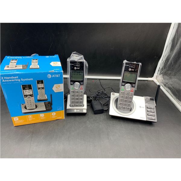 2 Handset Answering System with Smart Call Blocker