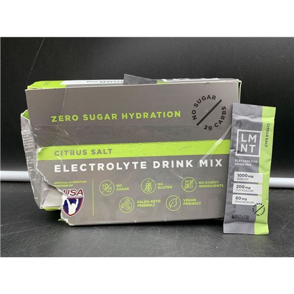 Zero Sugar Hydration Citrus Salt- Electrolyte Drink Mix