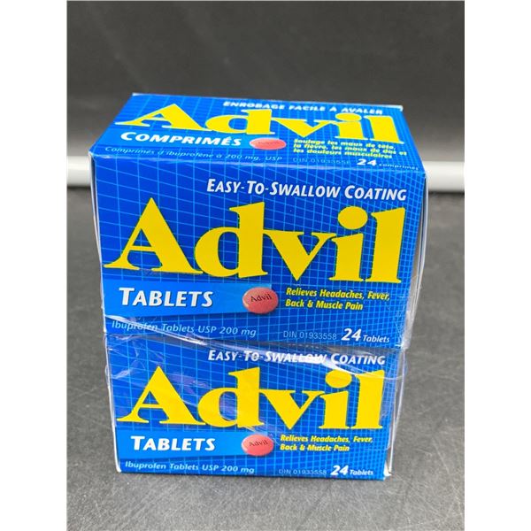 Advil Caplets (2 x 24)