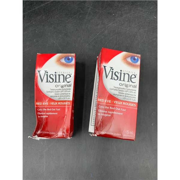 Visine Original Eye Drops (2 x 15ml)