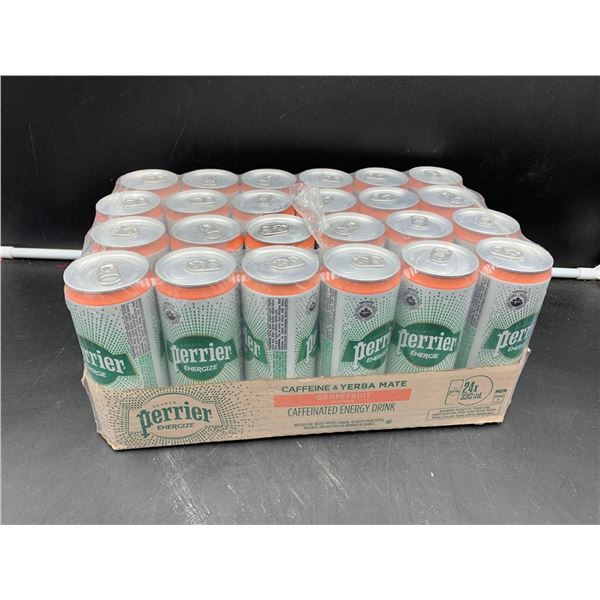 Perrier Grapefruit Caffeinated Energy Drink (24 x 330ml)
