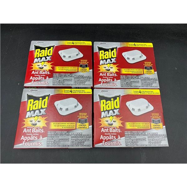 Raid Max Ant Baits (4 x 4)