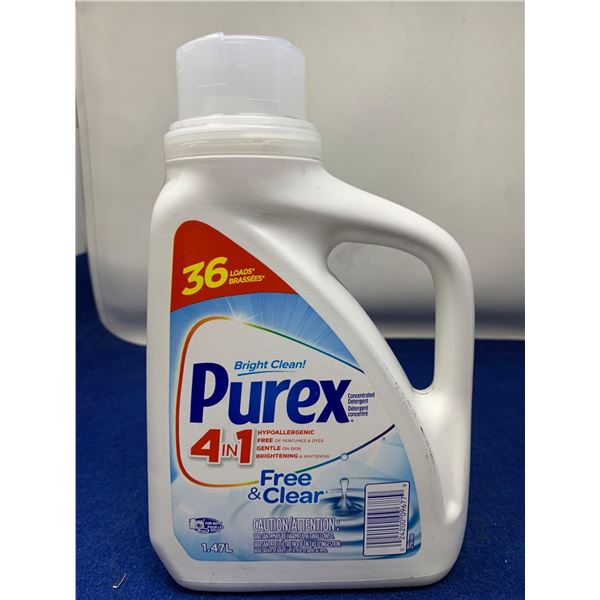 Purex 4in1 Free & Clear Liquid Laundry Detergent (1.47L)