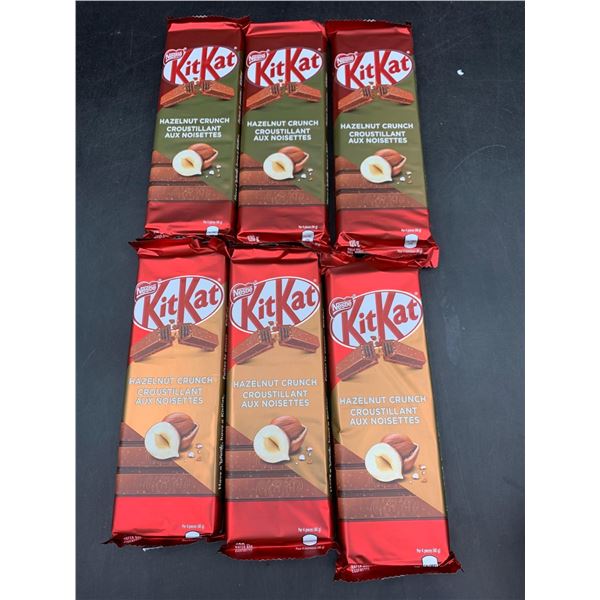Nestle KitKat Hazelnut Crunch Candy Bars (6 x 100g)