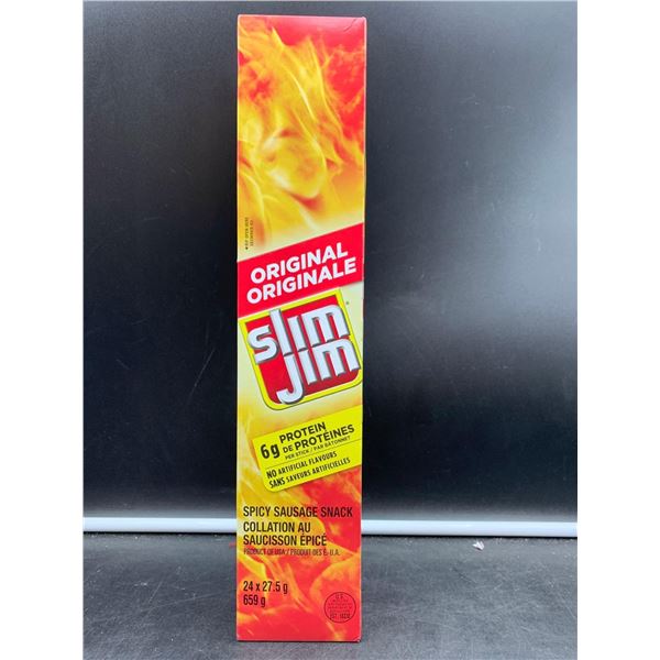 Slim Jim Original Spicy Sausage Snacks (24 x 27.5g)