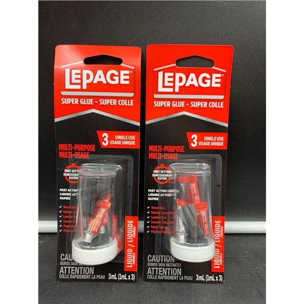 LePage Super Glue (2 x 3ml)