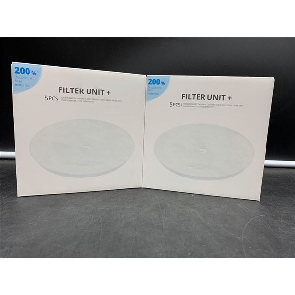 Filter Unit for Eversweet Petkit Filter Tray (2 x 5pcs)
