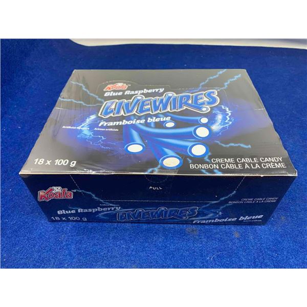 Koala Blue Raspberry Livewires Candy (18 x 100g)