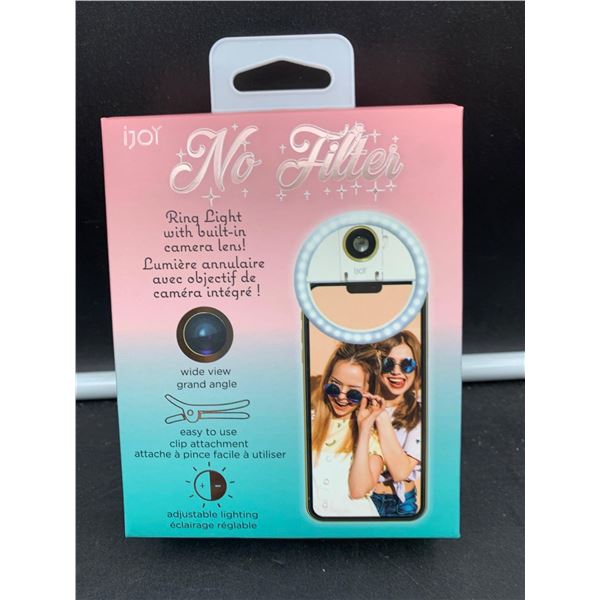 No Filter Ring Light Phone Clip