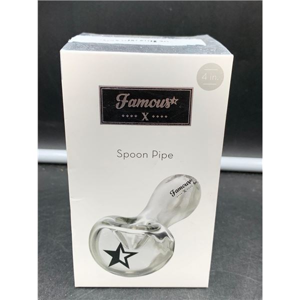 Famous X Spoon Pipe 4in