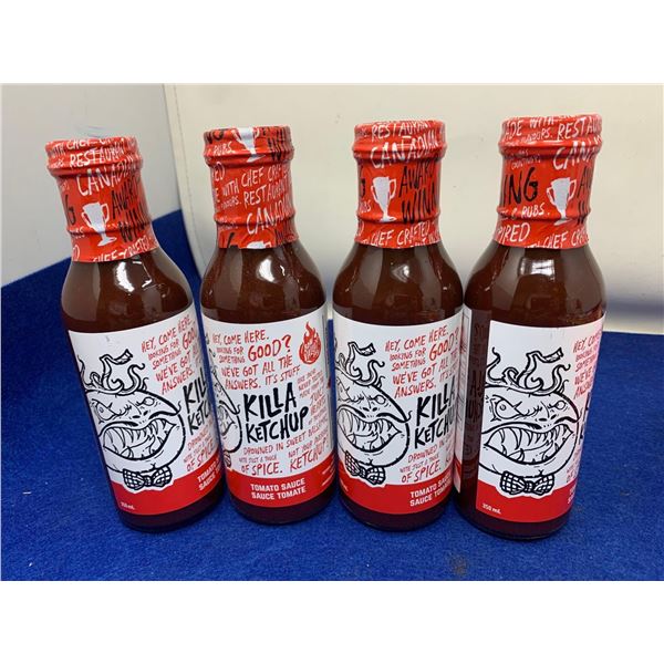 Killa Ketchup Tomato Sauce (4 x 350ml)