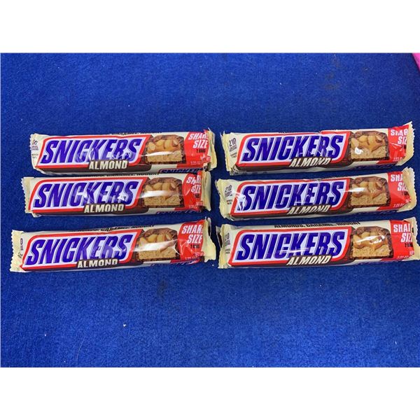 Snickers Almond Candy Bars (6 x 91g)