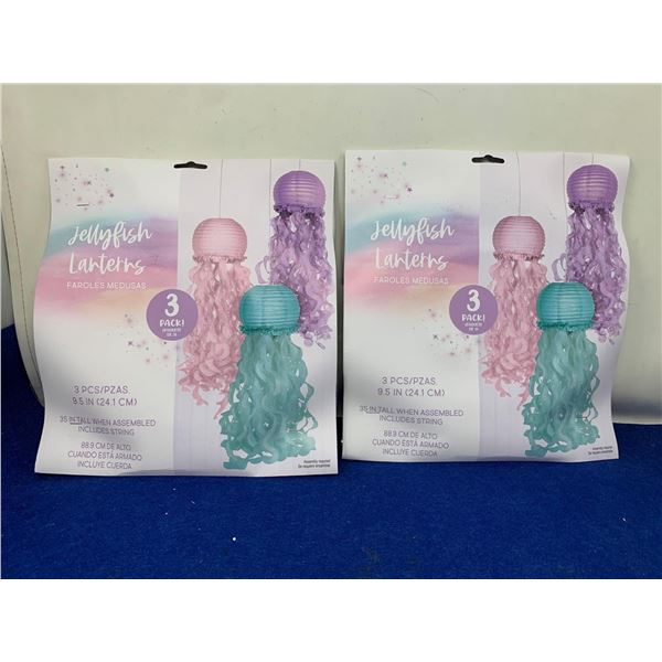 Jellyfish Lanterns (2 x 3)