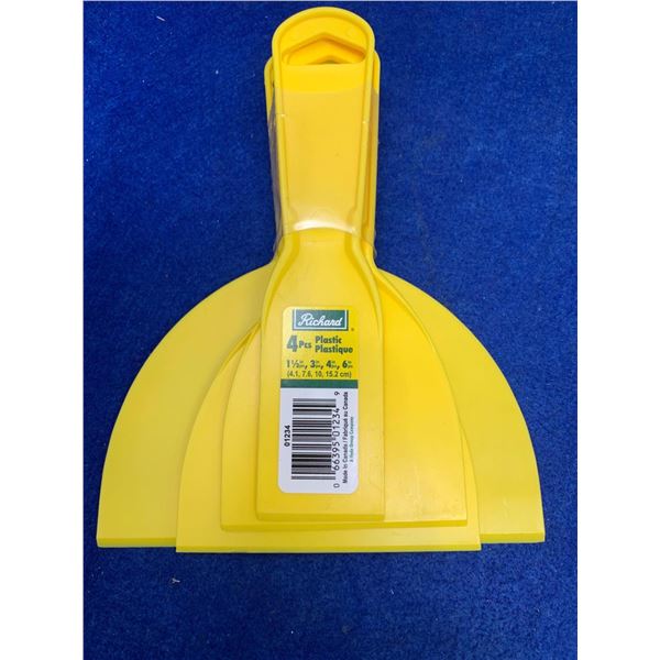 Richard Plastic Putty Knives (4ct)