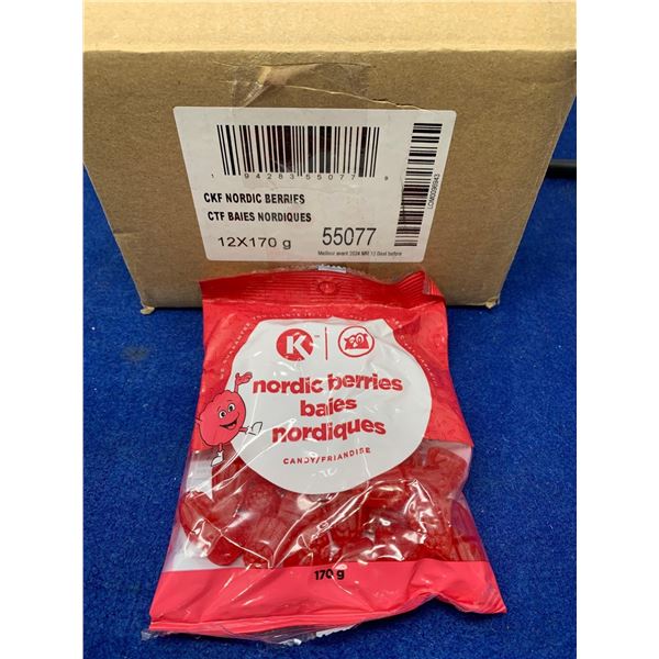 Circle K Nordic Berries Candy (12 x 170g)