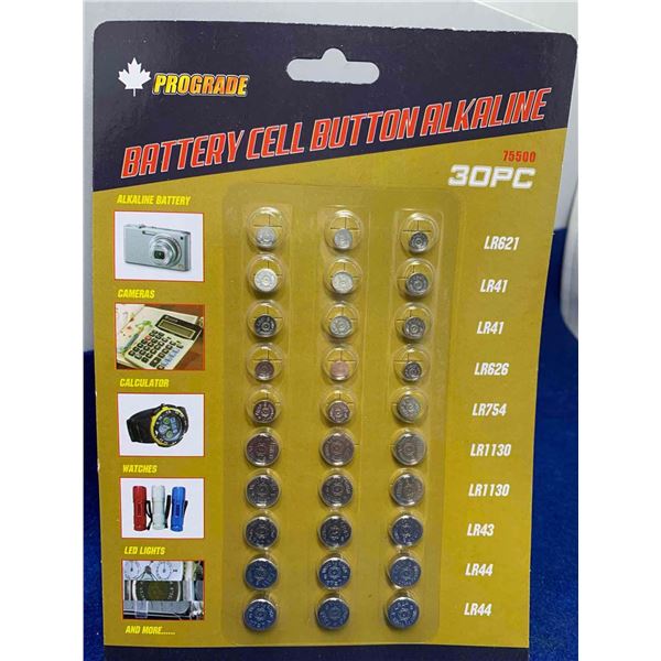Prograde Battery Cell Button Alkaline (30pc)