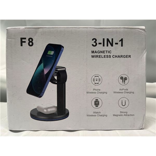 3-in-1 Magnetic Wireless Charger For Iphone, Airpods and Apple Watch