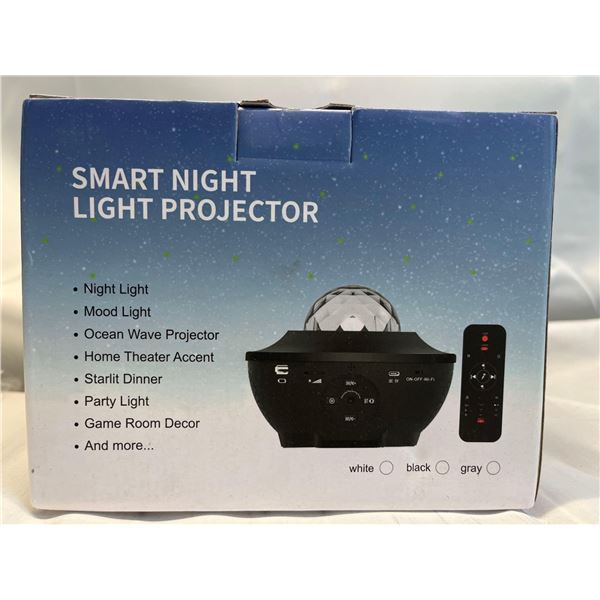 Smart Starry Night Light Projector with Different Modes
