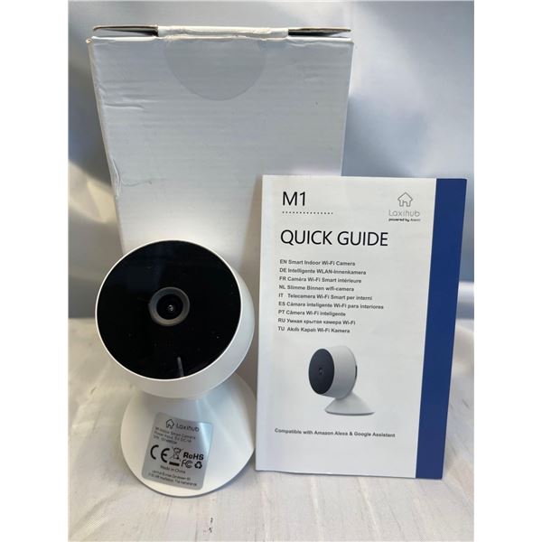 Laxihub Smart Indoor WiFi Camera- White