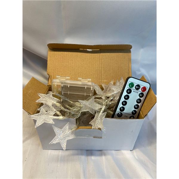 remote control and battery powered LED Star lights