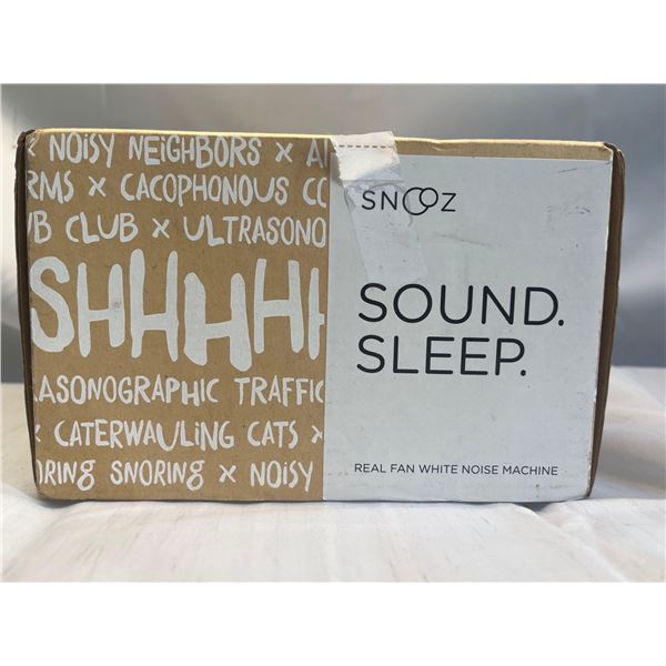 Snooz Sound Sleep White Noise Machine