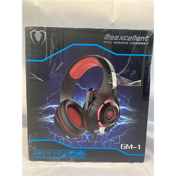 BeeExcelent Red LED Pro Gaming Headset