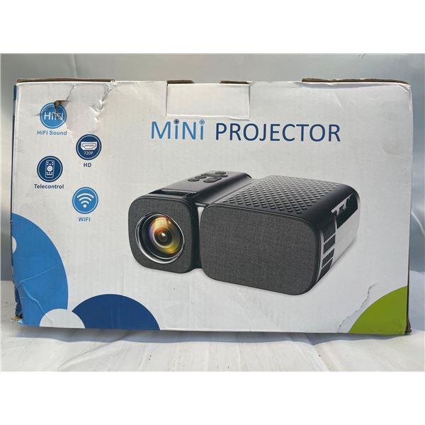 Mini Portable Video Projector with remote control and WiFi connection