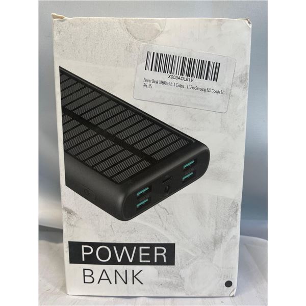 Powerbank with 4 USB ports and 1 USB-C port