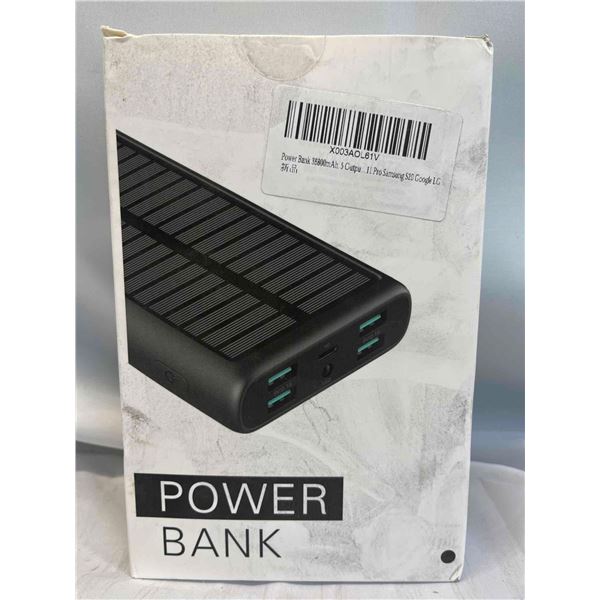 Powerbank with 4 USB ports and 1 USB-C port