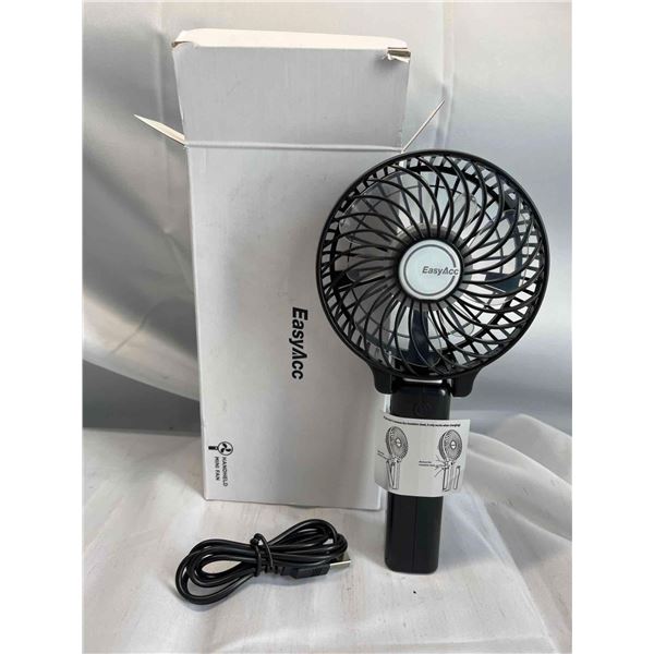 EasyACC Handheld Fan- Adjustable vertical direction