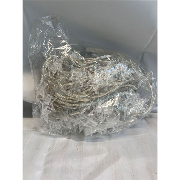 Battery powered LED Star lights