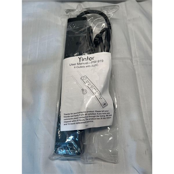 Yintor 6 outlet with 2U1C
