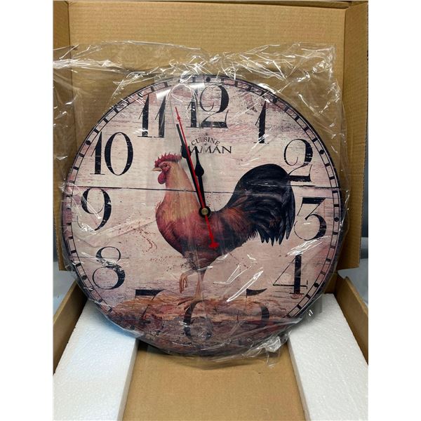 Rooster clock