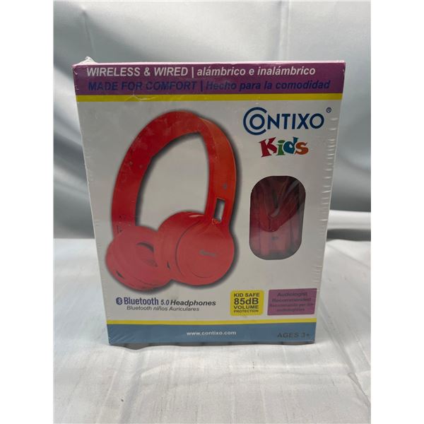 Wireless and wired kids headphones