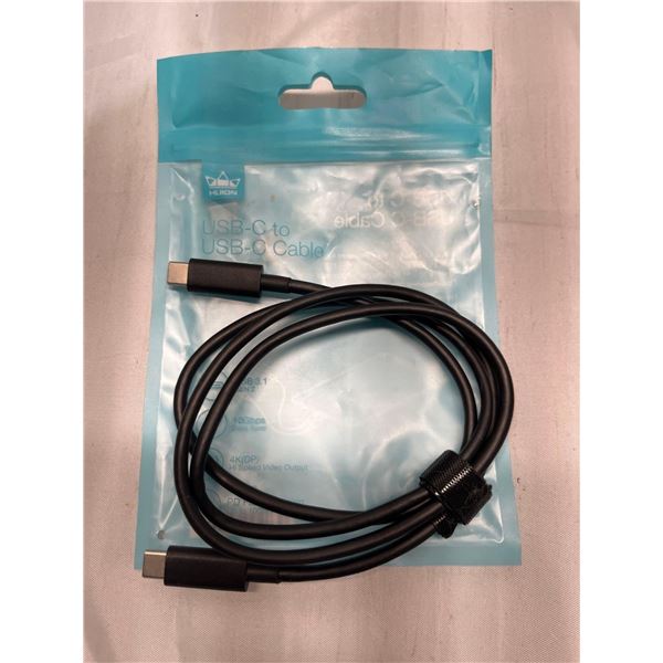 Type C to type C cable