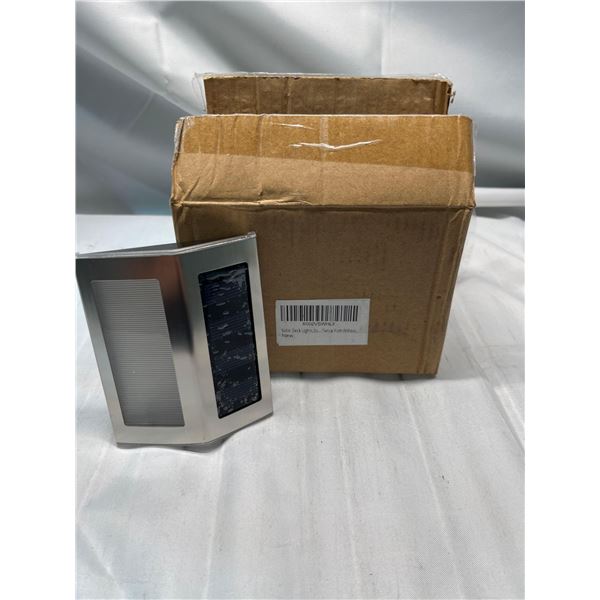 Solar deck lights lot of 6