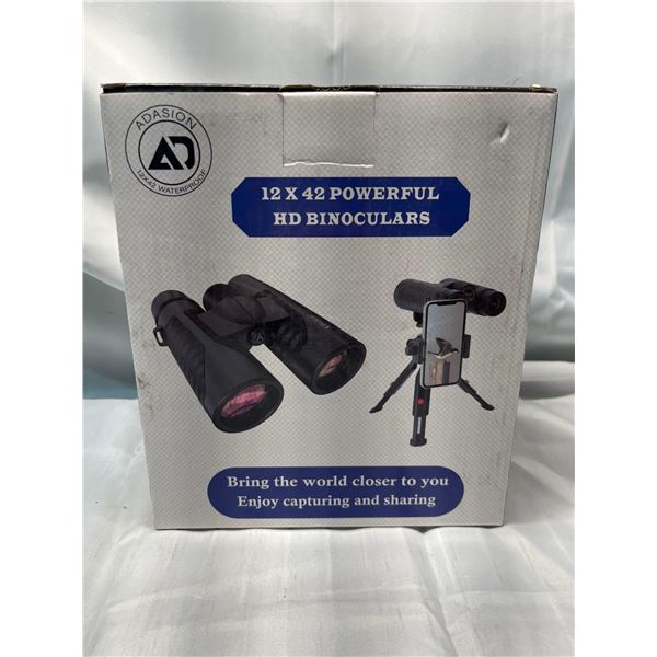 12 x 42 powerful HD binoculars