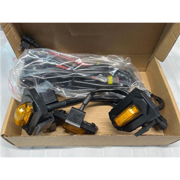 JPT Compatible Amber LED Signal Lights with Wiring Harness