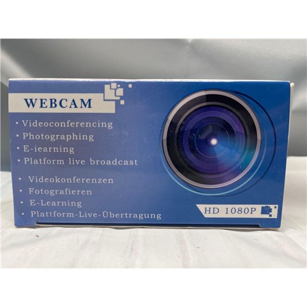 HD 1080p webcam