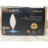 Image 1 : LED candelabra bulbs 6 pack