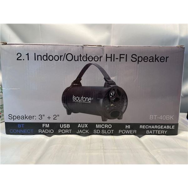 2.1 indoor/outtdoor hi fi speaker