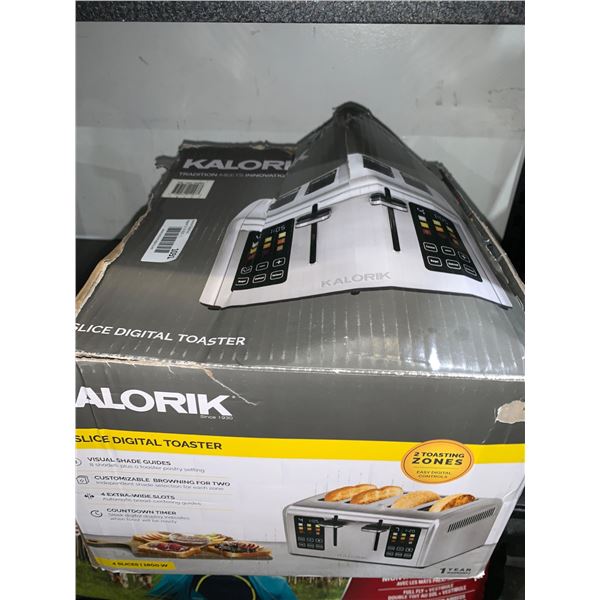 Kalorik 4 Slice Digital Toaster