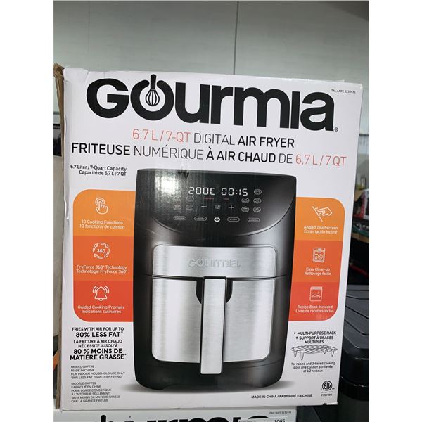 Gourmia 6.7L Digital air fryer