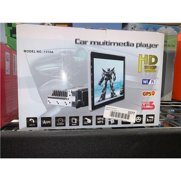 HD Car Multi Media Player Model: 1310A - 10" Screen